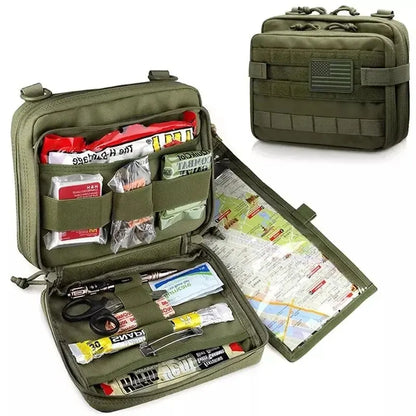 Tactical Molle Admin Pouch - Compact Organizer for Military, Survival, and Outdoor Gear