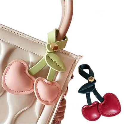 Vintage-Inspired Cherry Keychain Charm – Loveable Backpack & Bag Accessory