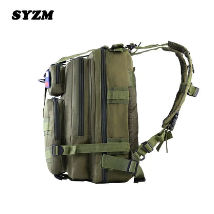 Rugged Tactical Molle Webbing Backpack: Versatile Outdoor Hiking and Military Bag (30L/50L)