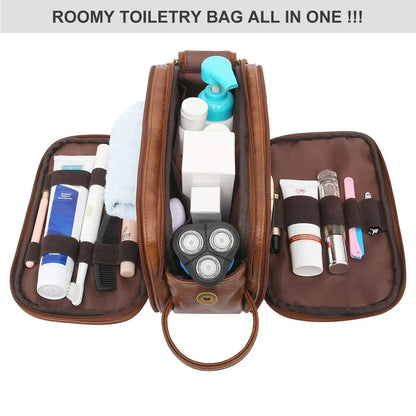 Multi-Pocket Toiletry Bag: Travel Essentials Makeup Organizer