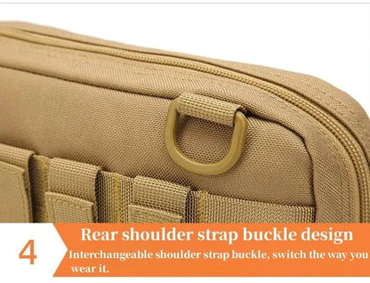 Tactical Molle Admin Pouch - Compact Organizer for Military, Survival, and Outdoor Gear