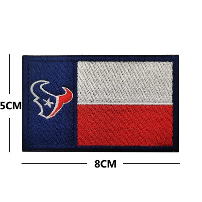 Texas Flag Patch Badges: Patriotic Military Patch for Tactical Gear