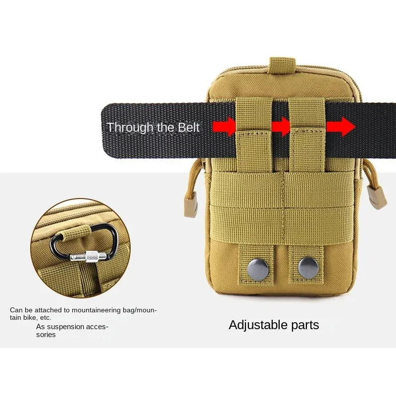 Tactical Waist Bag for Men: Essential Military Gear for Outdoor Adventures