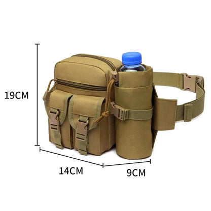 Military Tactical Waist Gun Bag Belt: Essential Molle Webbing Pouch for Outdoor Operations | 2 Styles