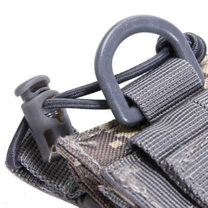 Compact and Durable Portable Tactical Molle Radio Walkie Talkie Pouch: Your Essential Interphone Holster for On-the-Go Communication