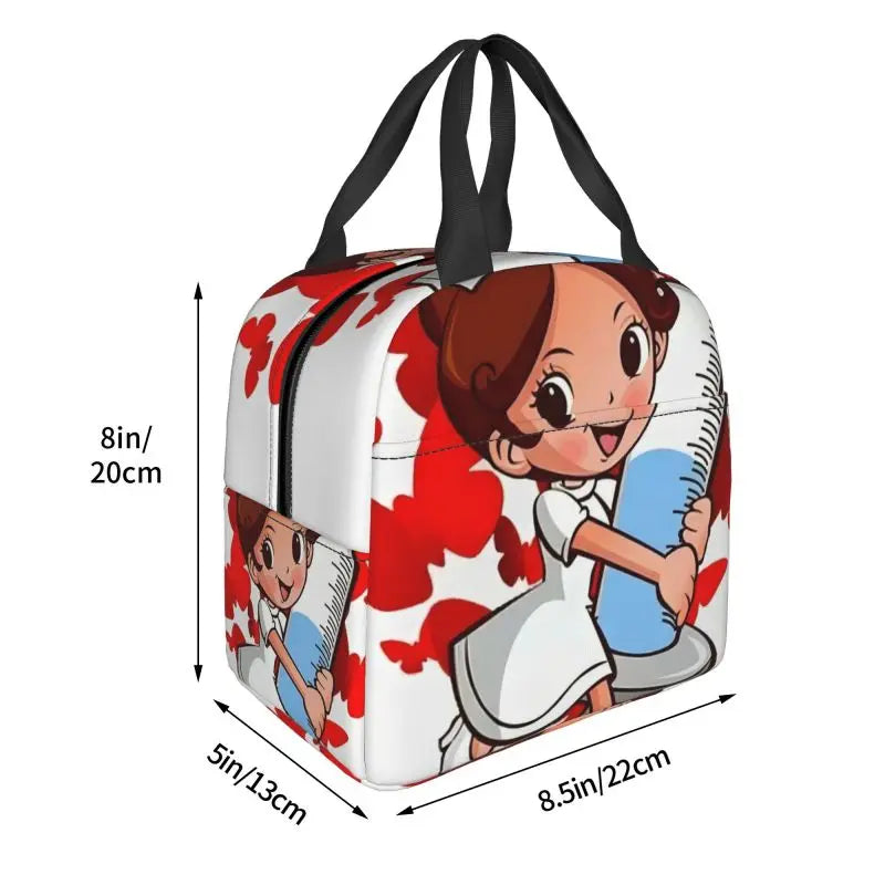 Happy Nurse Lunch Tote – A Fun & Functional Lunch Bag for Everyday Heroes