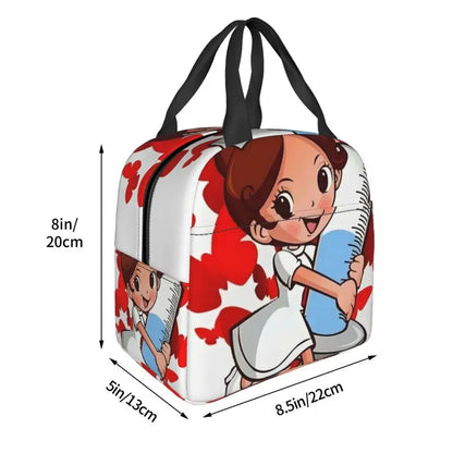 Happy Nurse Lunch Tote – A Fun & Functional Lunch Bag for Everyday Heroes