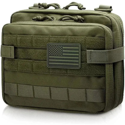 Tactical Molle Admin Pouch - Compact Organizer for Military, Survival, and Outdoor Gear